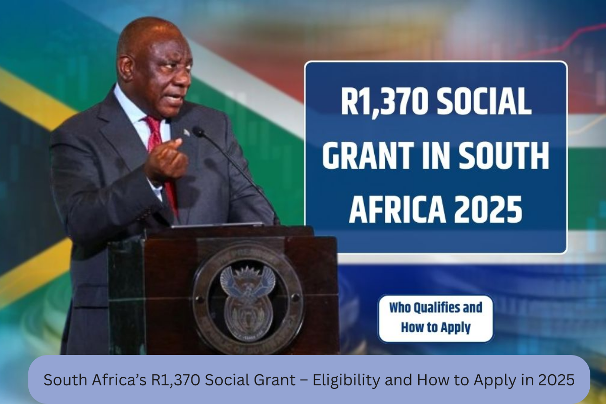 South Africa’s R1,370 Social Grant